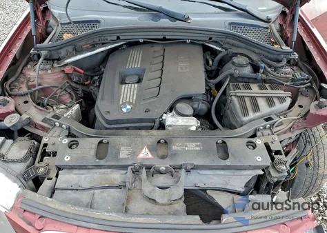 2011 BMW X3 xDrive28I из США, поврежденный, VIN 5UXWX5C5XBL707486